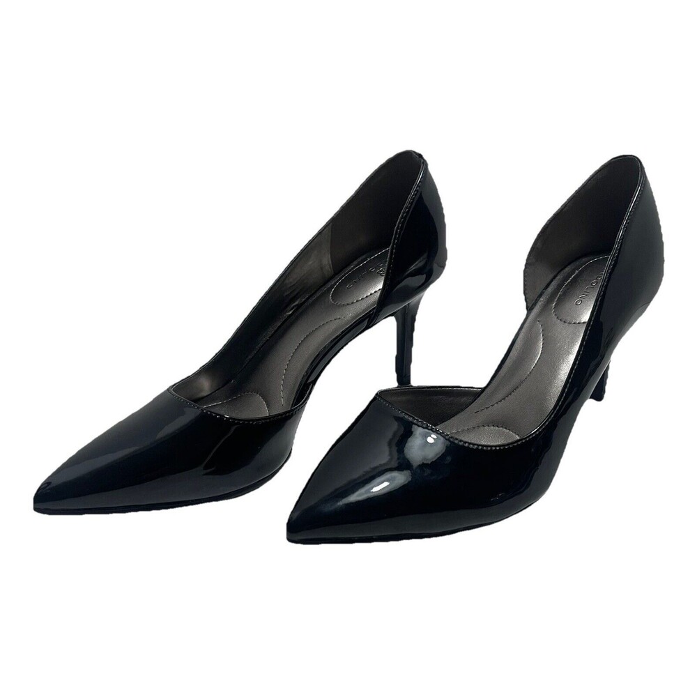 Bandolino Women's Black Patent Leather Pump Heels Formal Dress Heels, Sz 7M EUC - Picture 4 of 8